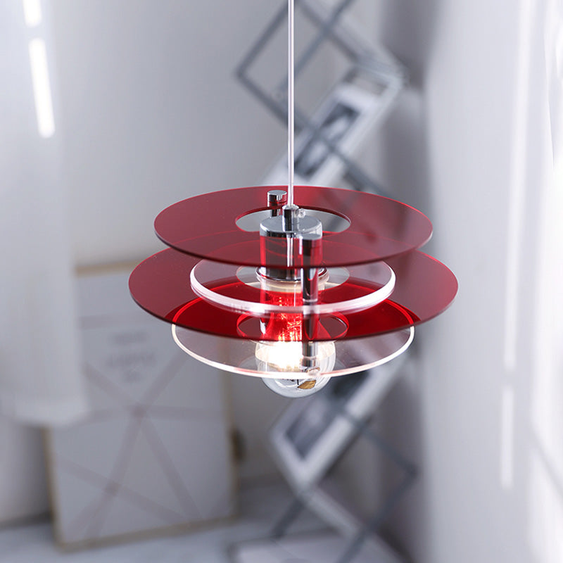 Diff Space Age Flying Saucer Pendant Light-DF2098