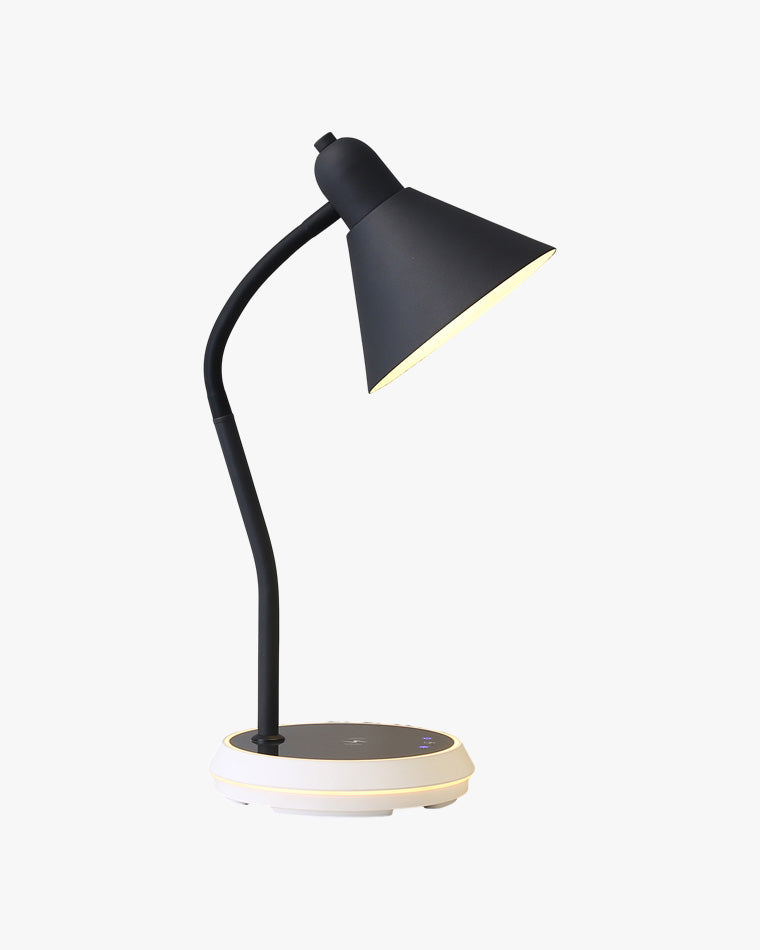 Diff Dimmable Touch Flexible Gooseneck Desk Lamp with Wireless Charger-DF8044
