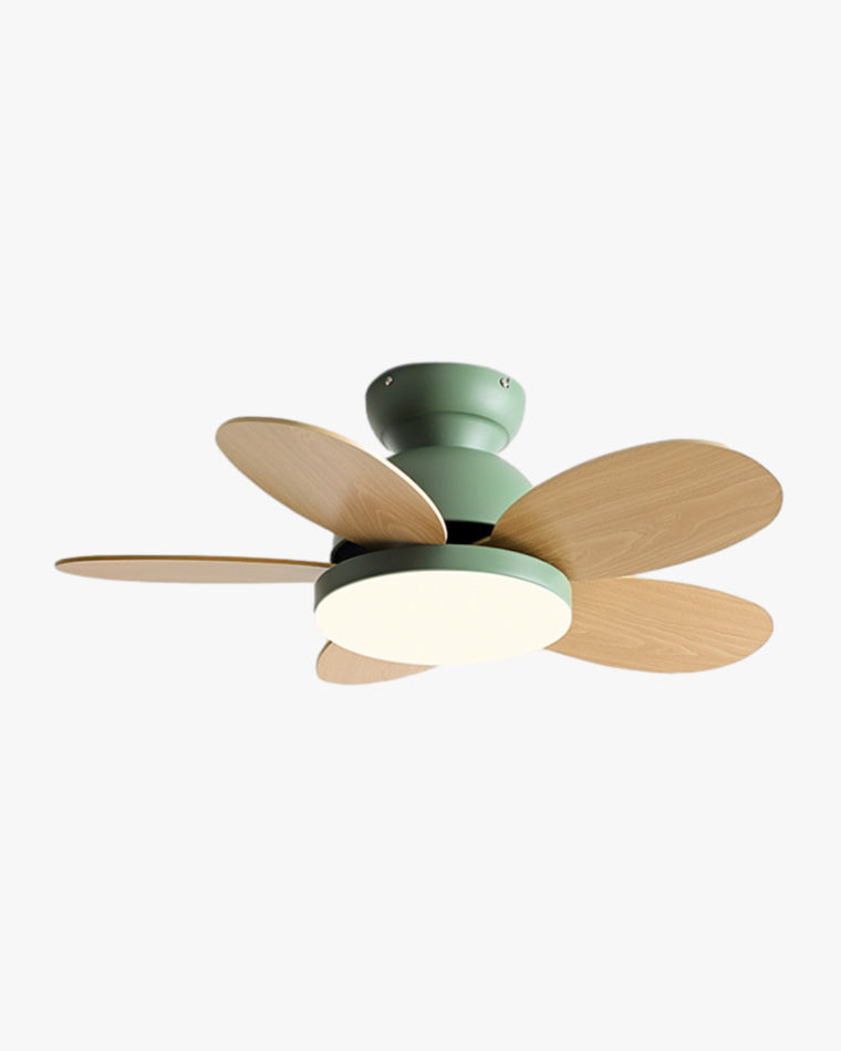 Diff 36" Children Wood Ceiling Fan with Dimmable Light-DF5004