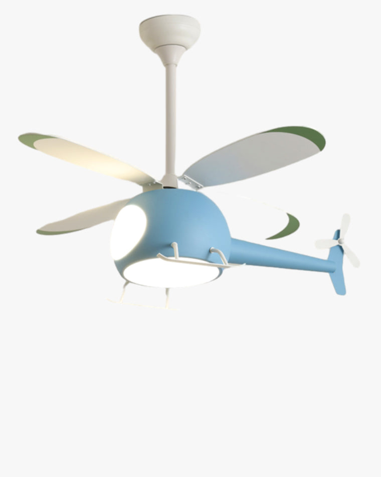 Diff 36" Remote Airplane Ceiling Fan with Dimmable Light-DF5007