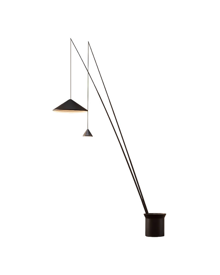 Diff 3-light Overhanging Floor Lamp-DF7031