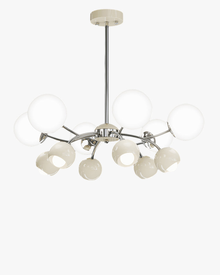 Diff Space Age Glass Globe Chandelier-DF2290