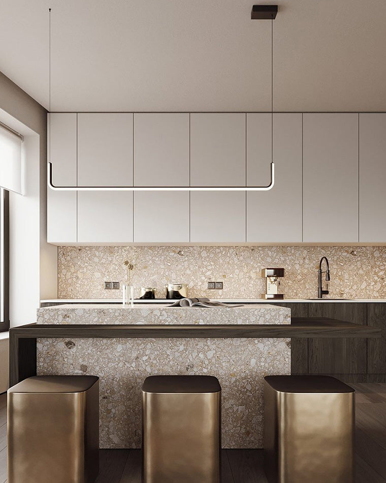 Diff Tube Linear Pendant Light-DF2001