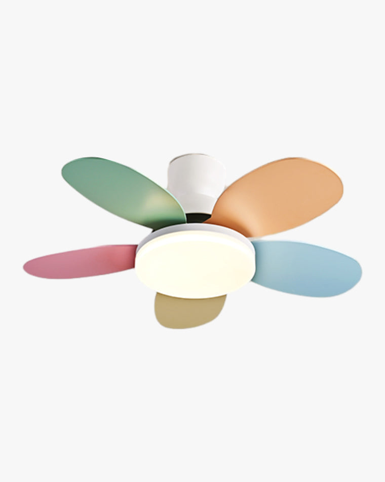 Diff 36" Children Wood Ceiling Fan with Dimmable Light-DF5004