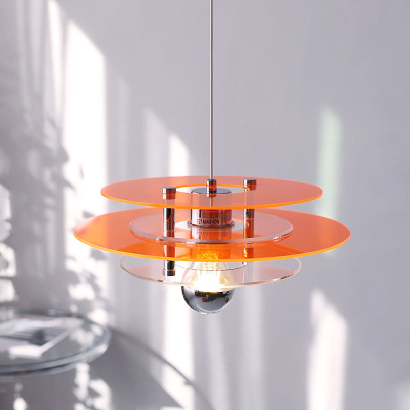 Diff Space Age Flying Saucer Pendant Light-DF2098