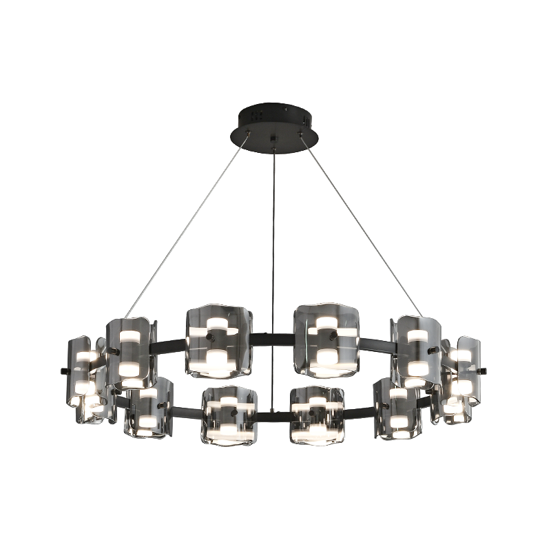 Diff Circular Glass Chandelier-DF2218