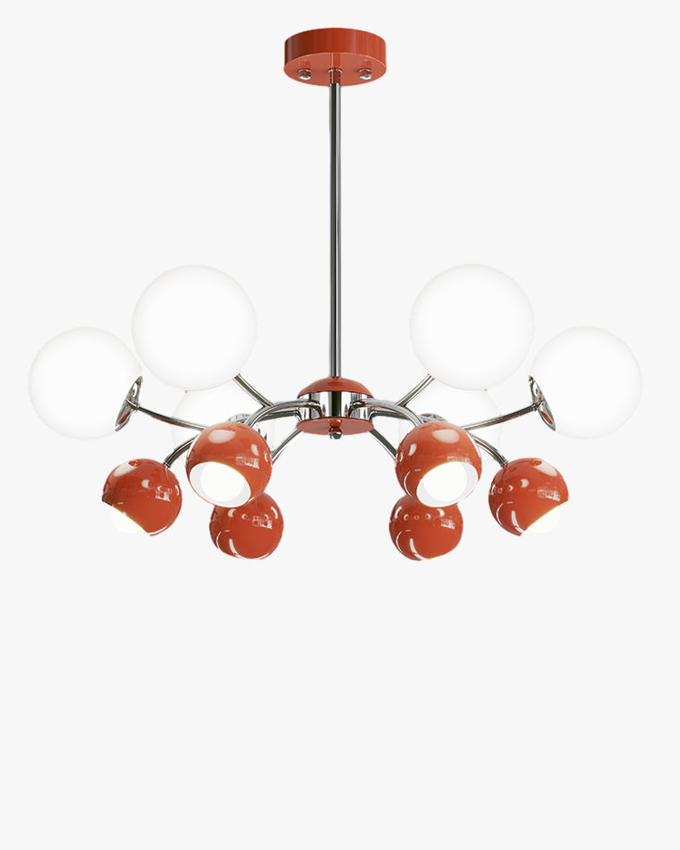 Diff Space Age Glass Globe Chandelier-DF2290
