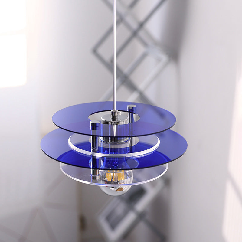 Diff Space Age Flying Saucer Pendant Light-DF2098