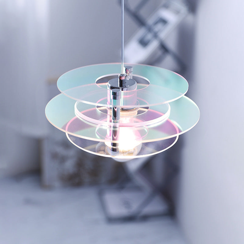 Diff Space Age Flying Saucer Pendant Light-DF2098