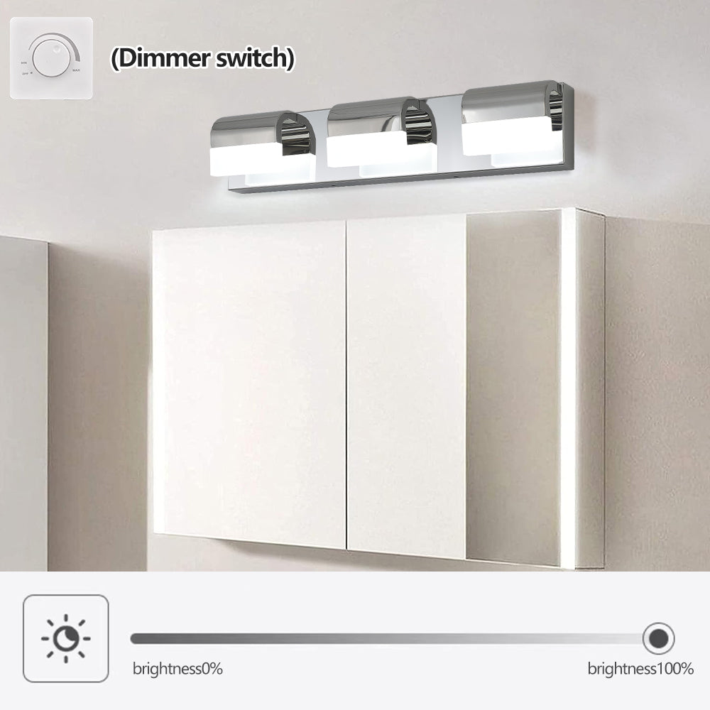 3-Light LED Vanity Lights Over Mirror Bath Wall Lighting-DG2010
