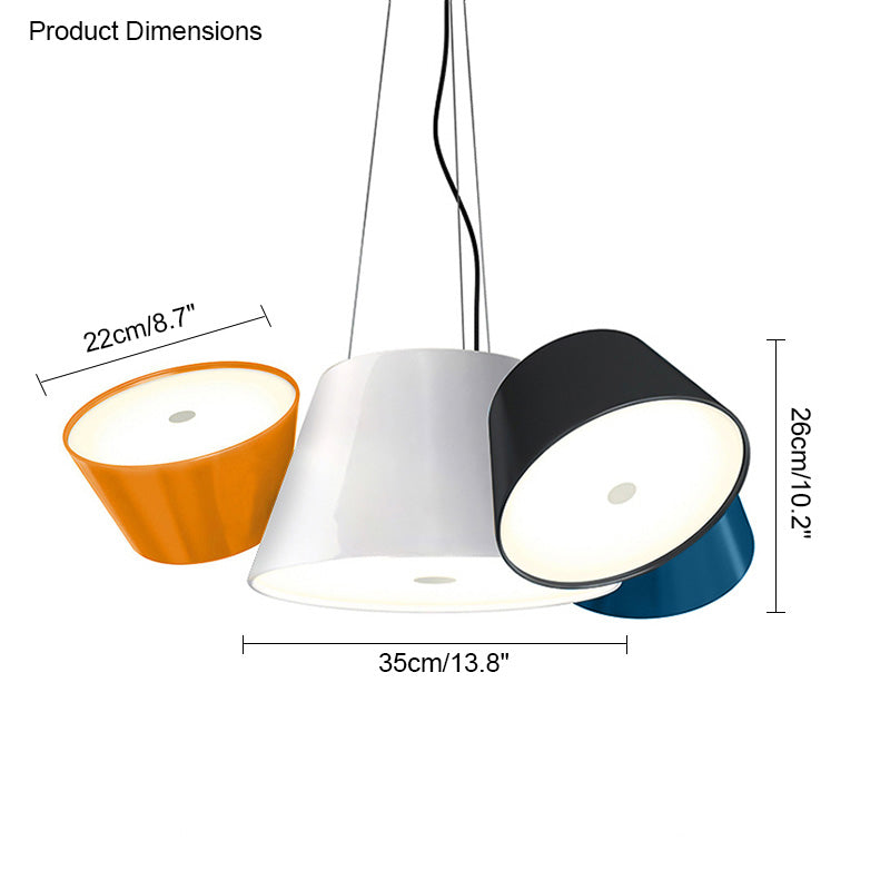 Diff Tom-Tom Drums Chandelier-DF2144