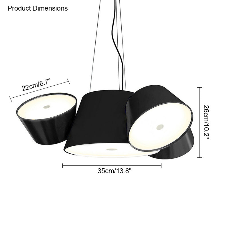 Diff Tom-Tom Drums Chandelier-DF2144