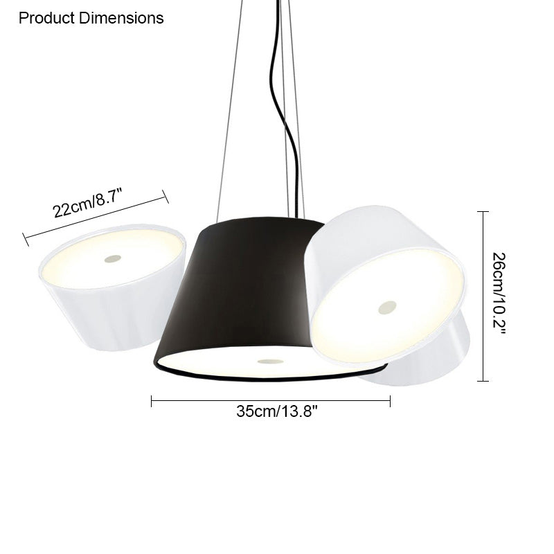 Diff Tom-Tom Drums Chandelier-DF2144