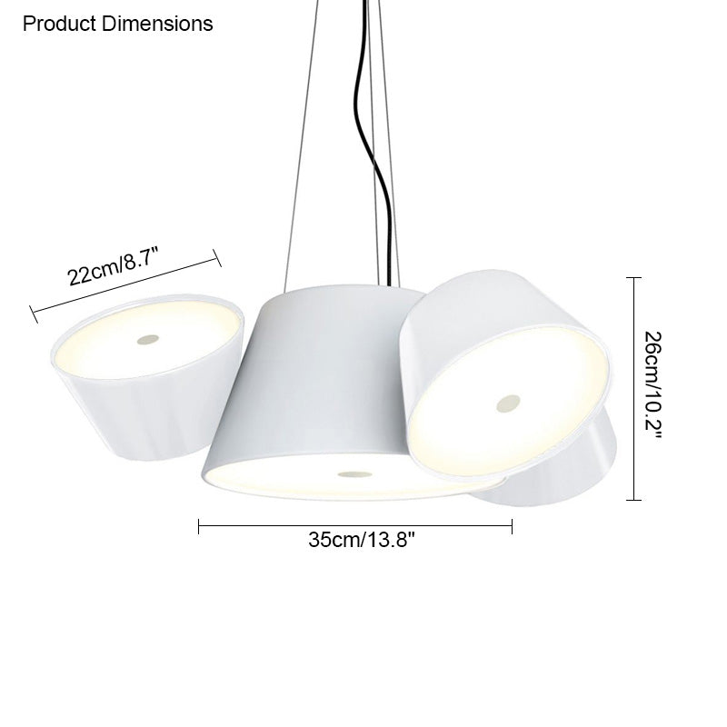 Diff Tom-Tom Drums Chandelier-DF2144