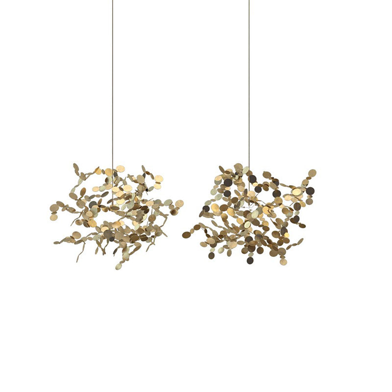 Diff Argent/Gold Cloud Multi Pendant Chandelier-DF2042