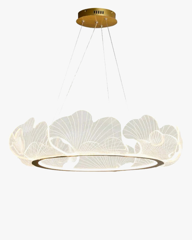 Diff Acrylic Ginkgo Leaf Chandelier - DF2000