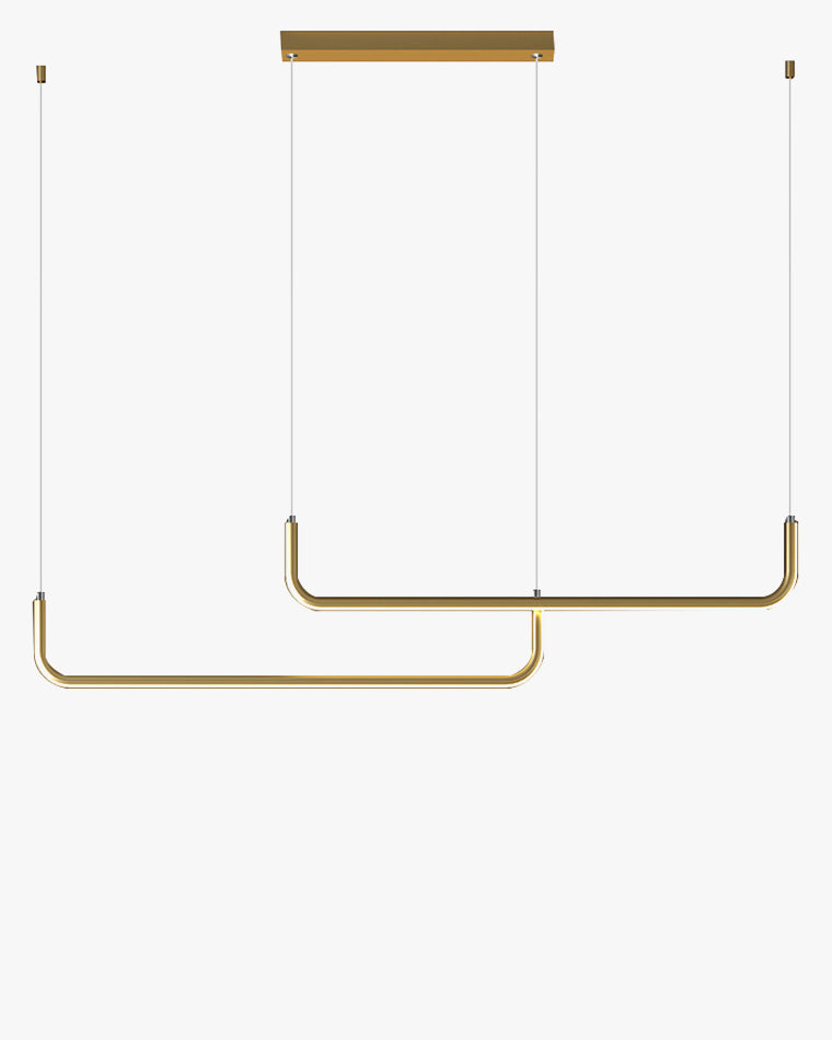 Diff Tube Linear Pendant Light-DF2001