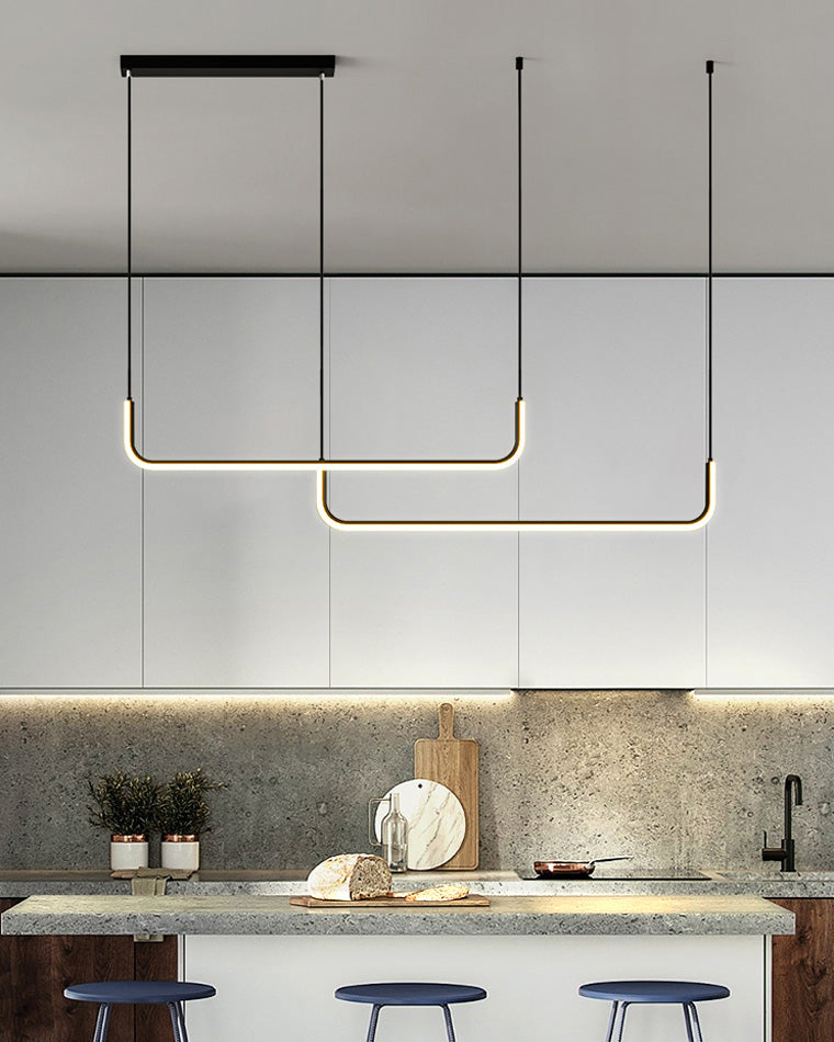 Diff Tube Linear Pendant Light-DF2001