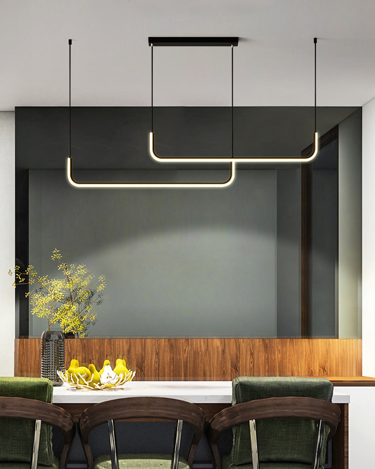 Diff Tube Linear Pendant Light-DF2001