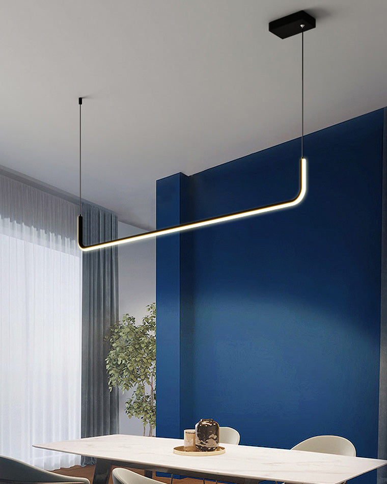 Diff Tube Linear Pendant Light-DF2001