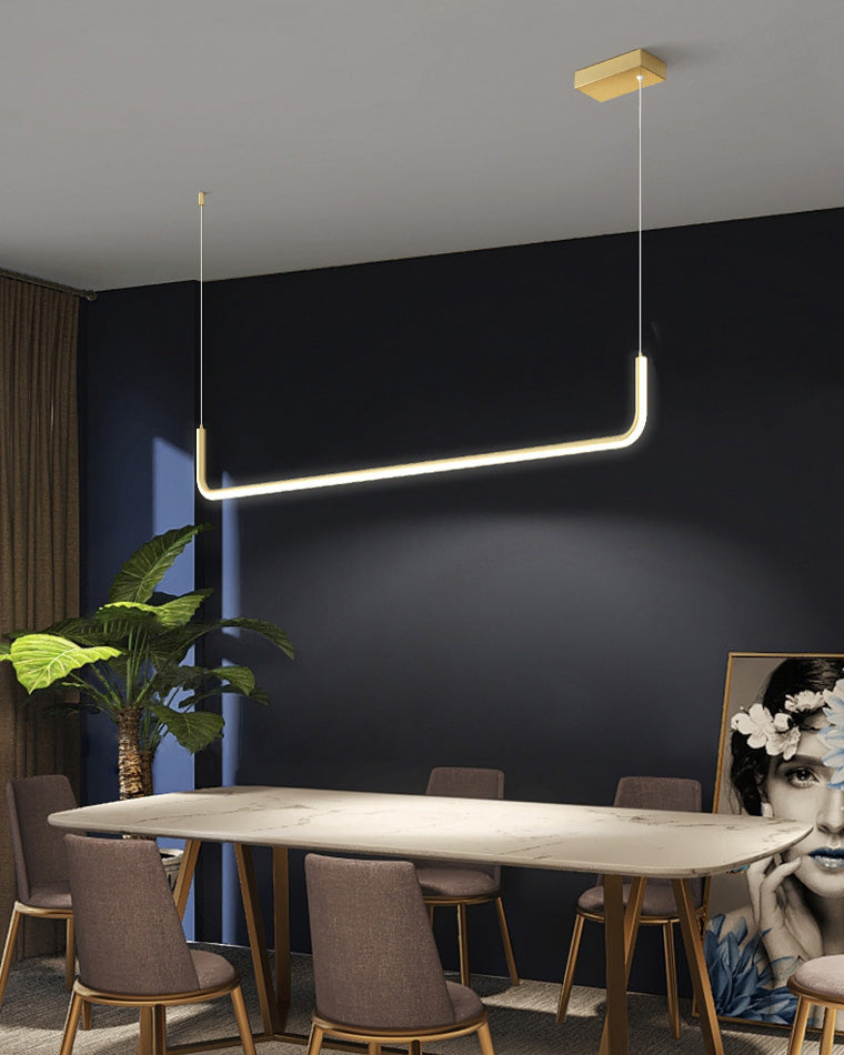 Diff Tube Linear Pendant Light-DF2001