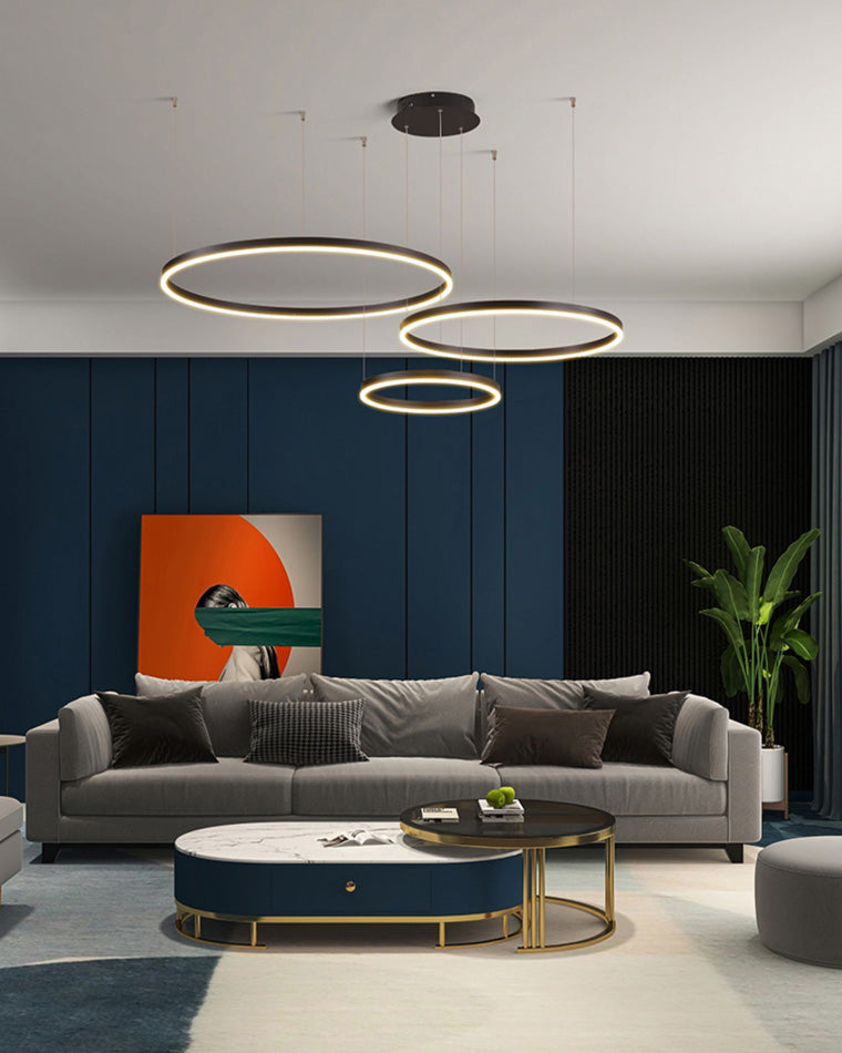Diff Wireless 3 LED Ring Chandelier-DF2003