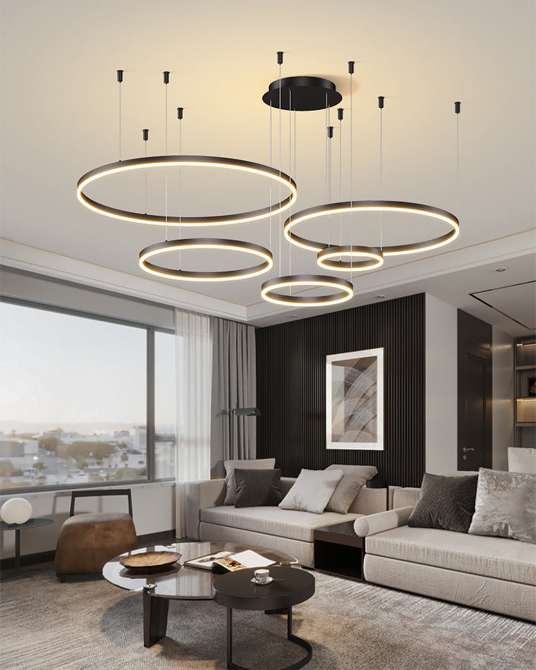 Diff Wireless 3 LED Ring Chandelier-DF2003