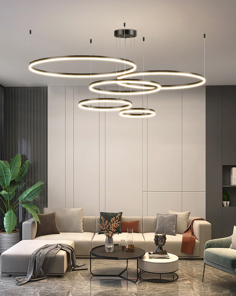 Diff Wireless 3 LED Ring Chandelier-DF2003