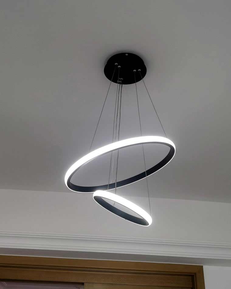 Diff Tiered Led Ring Chandelier-DF2006