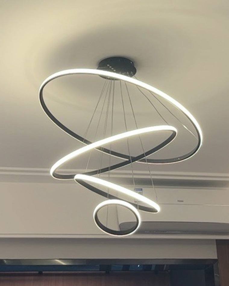 Diff Tiered Led Ring Chandelier-DF2006