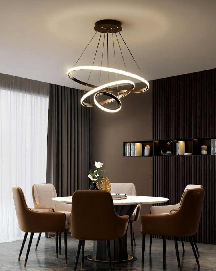 Diff Tiered Led Ring Chandelier-DF2006