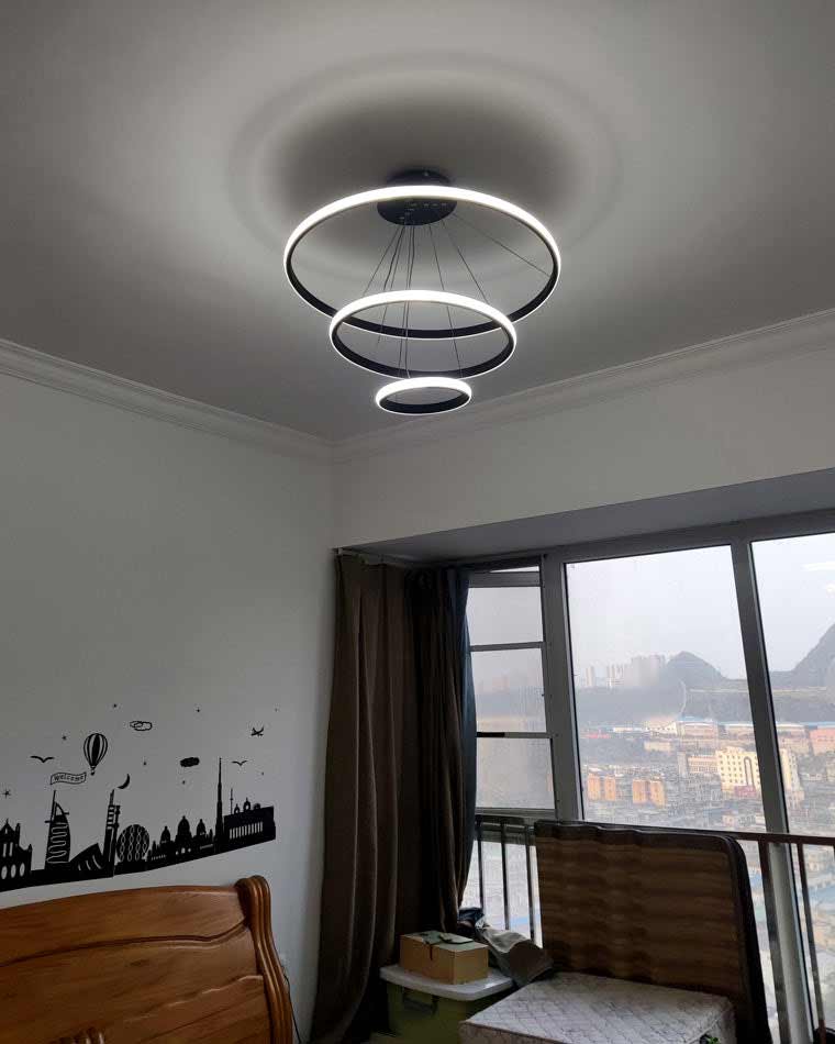 Diff Tiered Led Ring Chandelier-DF2006