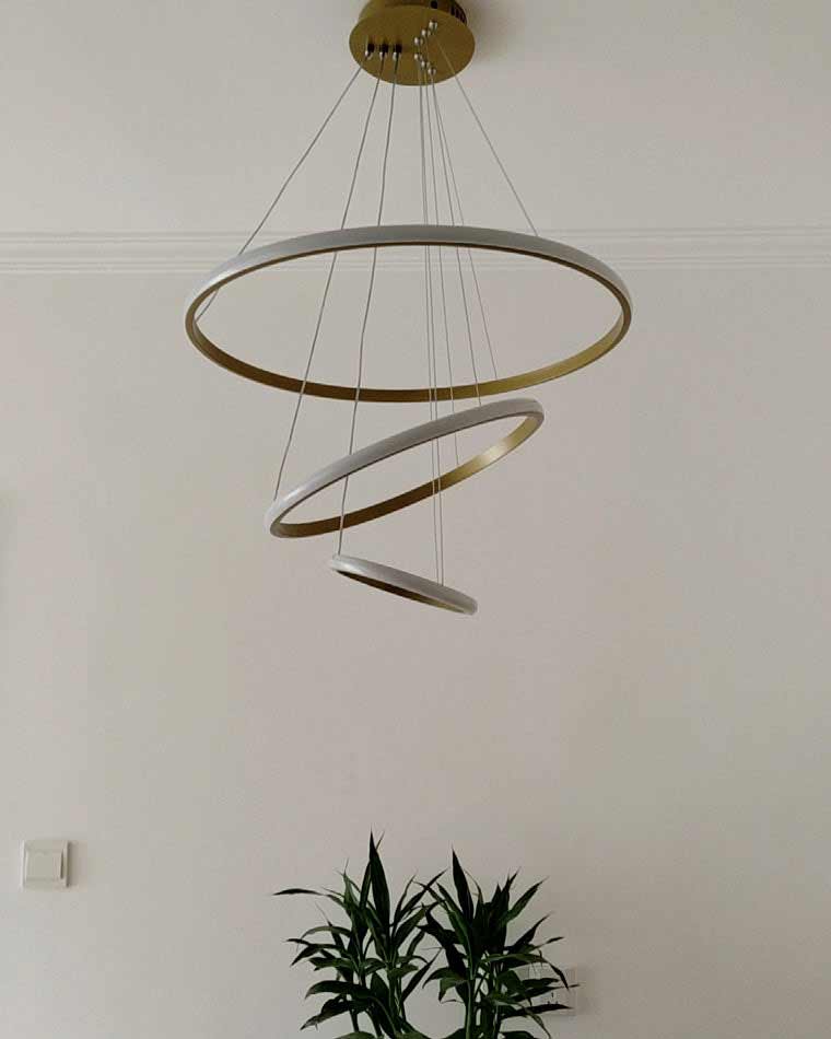 Diff Tiered Led Ring Chandelier-DF2006