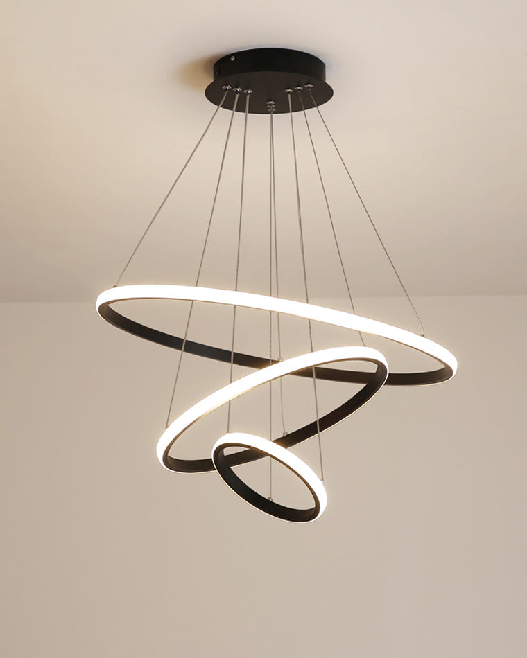 Diff Tiered Led Ring Chandelier-DF2006