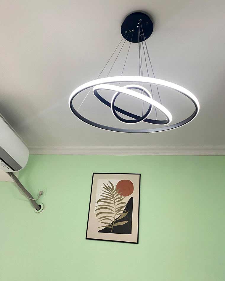 Diff Tiered Led Ring Chandelier-DF2006