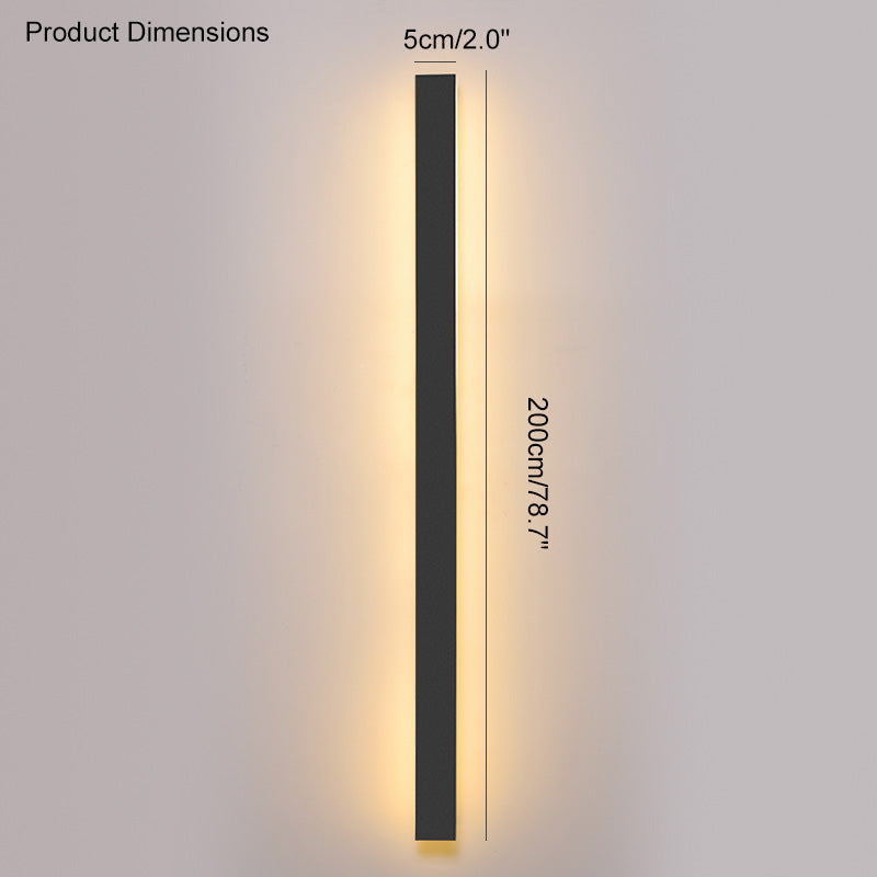 Diff Strip Linear Outdoor Light wall-DF9000