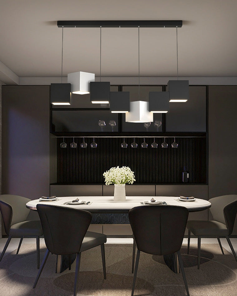 Diff Cube Linear Pendant Light-DF2013