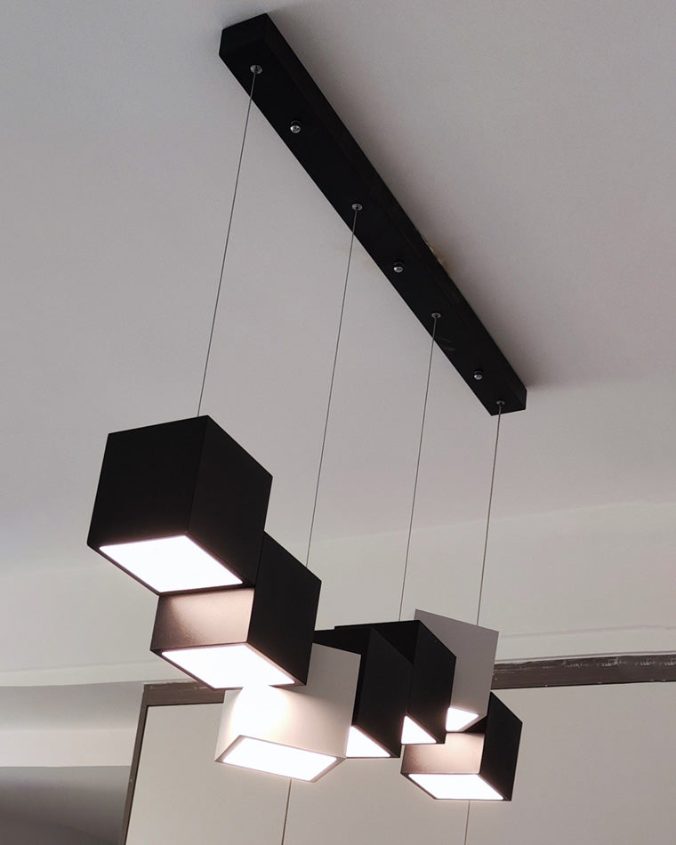 Diff Cube Linear Pendant Light-DF2013