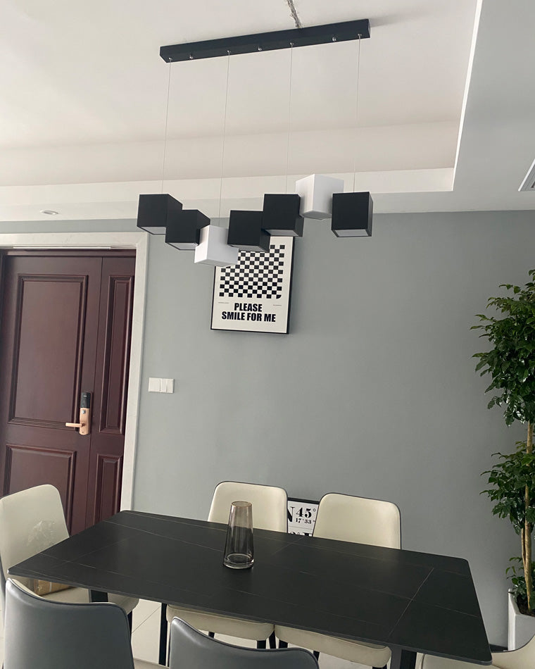 Diff Cube Linear Pendant Light-DF2013