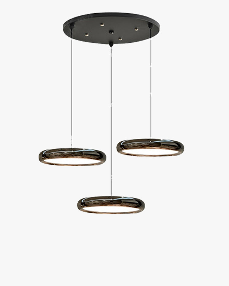Diff 3 Light Disc Pendant Light-DF2015