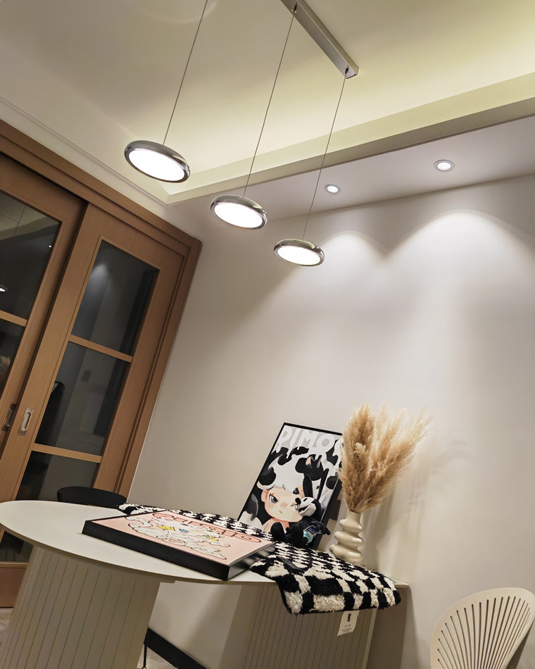 Diff 3 Light Disc Pendant Light-DF2015