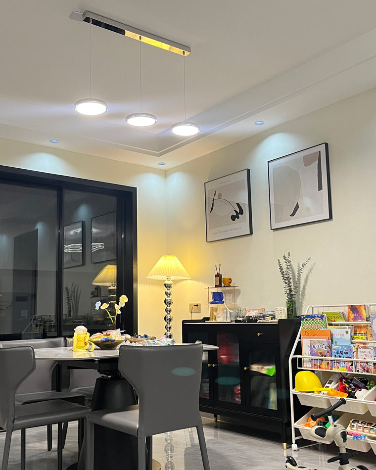 Diff 3 Light Disc Pendant Light-DF2015