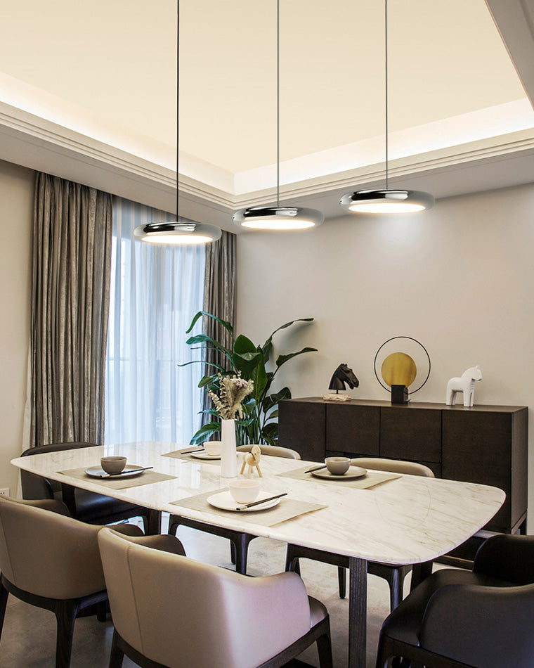 Diff 3 Light Disc Pendant Light-DF2015