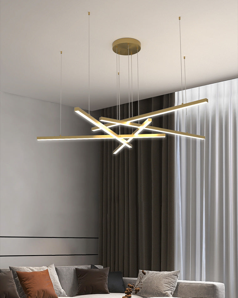 Diff Multi Light Sticks LED Chandelier-DF2018