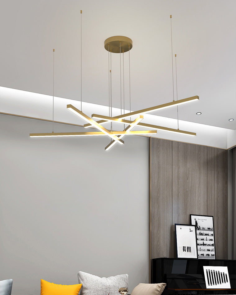 Diff Multi Light Sticks LED Chandelier-DF2018
