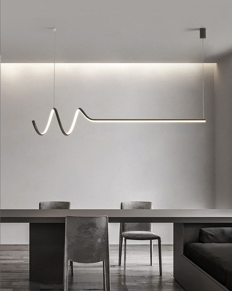 Diff Spiral Linear Pendant Light-DF2021