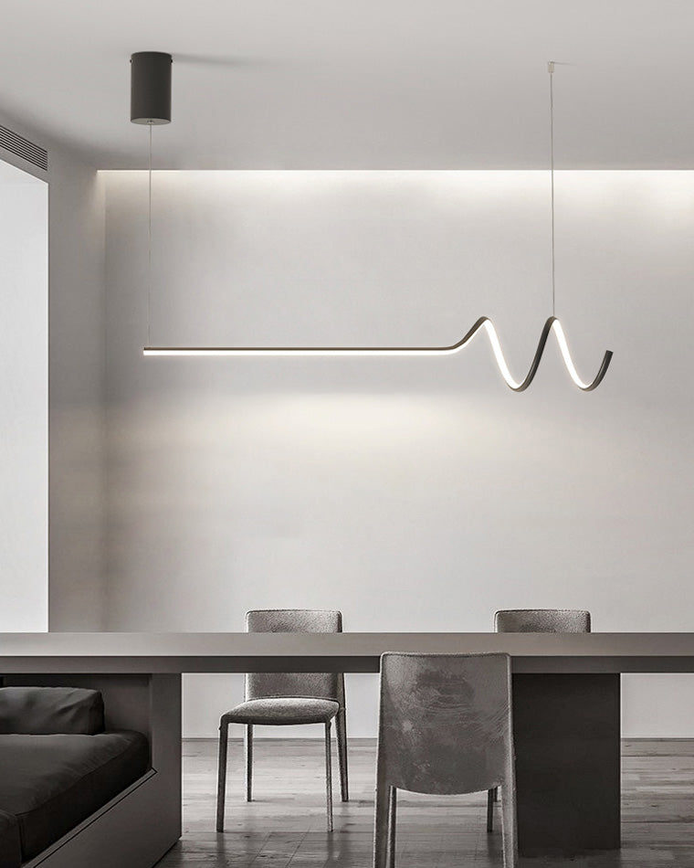 Diff Spiral Linear Pendant Light-DF2021