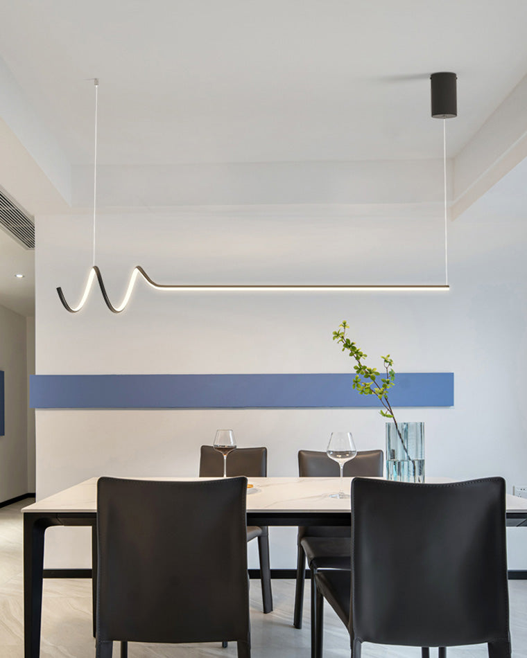 Diff Spiral Linear Pendant Light-DF2021