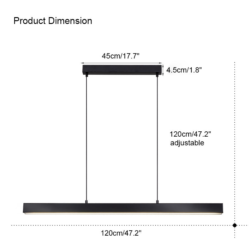 Diff Wireless Linear Pendant Light for Kitchen-DF2002
