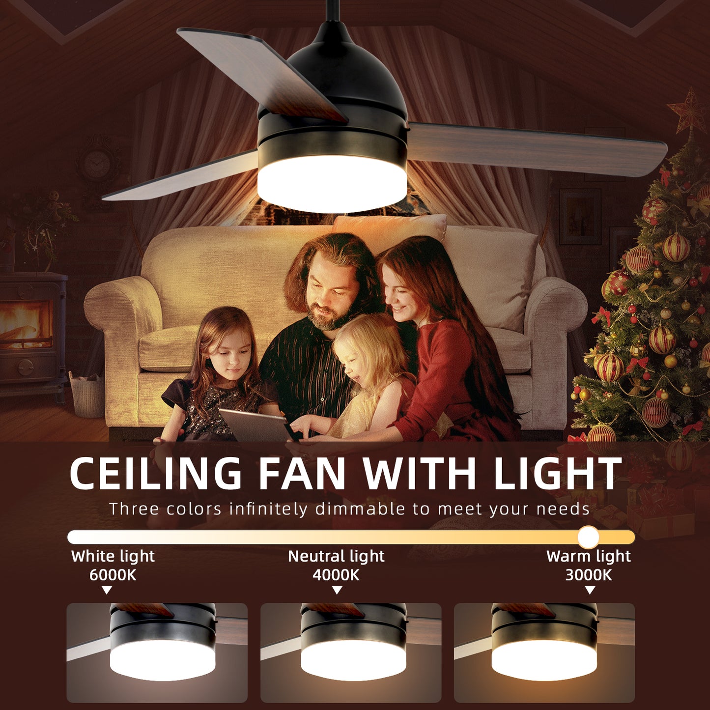 48-inch Minimalist Straight Blade Fan-DG1026